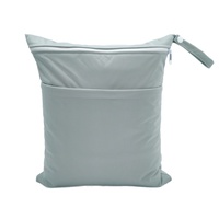 Sac de rangement pour couches et vêtements Morandi Colorway TSOOCOSY à double fermeture éclair, en polyester lavable, fabriqué en Chine