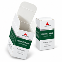 Boîte cadeau rigide en carton écologique haut de gamme, recyclable, imperméable, avec revêtement UV, poignée et logo personnalisé pris en charge pour la vente en gros