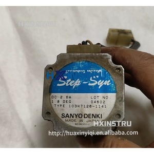 ซันโย เดนกิ 103H7128-1141 สเต็ป-ซิน มอเตอร์สเต็ปปิ้ง (DE) มือสอง H H - Product Image 1
