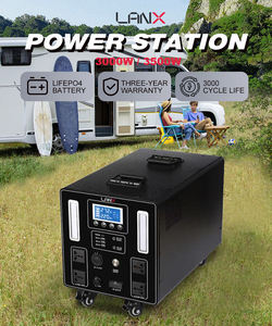 Système d'énergie solaire d'urgence hors réseau Fer LiFePO4 3000W 3500W Stockage d'énergie domestique Centrale solaire portable - Product Image 5