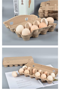 Bandeja para Huevos de Papel Biodegradable Ecológica, Embalaje de Pulpa Moldeada para Protección, Transporte, Almacenamiento y Distribución Minorista de Huevos - Product Image 2