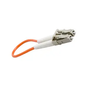 LC Fiber Optic Multimode OM1 62.5/125 Loopback Adapter/Test Plug for Testing Applications