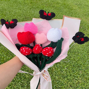 Suministros de <span class=keywords><strong>floristería</strong></span> reciclable, flores envueltas con borde dorado, impermeable, papel floral de doble color, embalaje de flores para envolver - Product Image 6