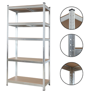 5 Layer Boltless Shelving Rack Heavy Duty Storage <b>Shelf</b> Industrial <b>Metal</b> Garage Racking <b>Unit</b> - Product Image 1