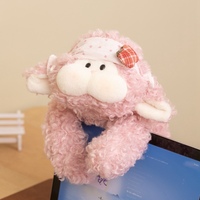 Adorables jouets en peluche en forme de mouton, doux et moelleux, avec de jolies tenues, pour enfants, en cadeau