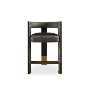 Haute <span class=keywords><strong>couture</strong></span> entreprise de décoration de meubles Designs modernes tabourets de bar chaises hautes en velours - Product Image 1