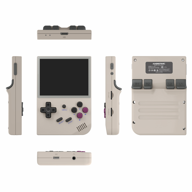 Anbernic RG35XX 2024 New Version Retro Handle Game Console H700 Linux System Battery 2600 MAh Lasting 7 Hours