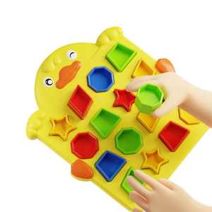 TOPSKY TOYS Rompecabezas Educativos Montessori <span class=keywords><strong>de</strong></span> Geometría Creativa en ABS, Tarjetas <span class=keywords><strong>de</strong></span> Emparejamiento para Niños <span class=keywords><strong>de</strong></span> 7 a 12 Años, Juguetes Unisex para Padres e Hijos - Product Image 1