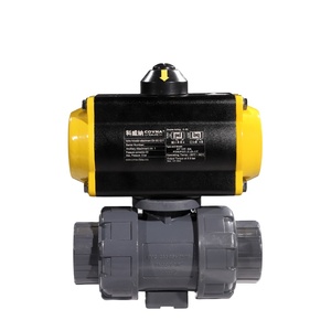 ระบบระบบน้ำหยด COVNA B2Bclearance Sale พร้อมวาล์วควบคุมลมแบบสองทาง UPVC พลาสติกแบบ Double Union และวาล์วบอลควบคุมลมแบบสองทาง Double Acting - Product Image 4