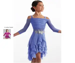 Vestito da ballo per ragazze uniforme scolastica per bambini manica corta costumi da ballo plaid per adulti mini party stage ballet school dress