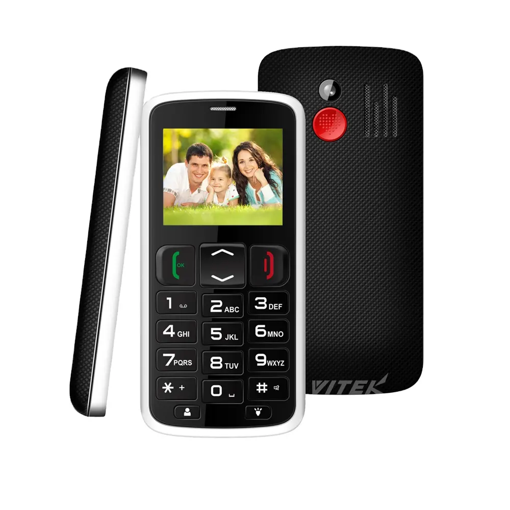 Massal Cina VTEX 2.0 2.4 inch 3G Fitur Telepon Dengan Harga, biaya rendah bangladesh mobile, ukuran kecil tombol ponsel