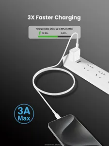 Amaitree 60W Premium 1M 3A USB tip C şarj aleti kablosu çok fonksiyonlu hızlı şarj iPad telefon dayanıklı naylon örgülü PD kablosu