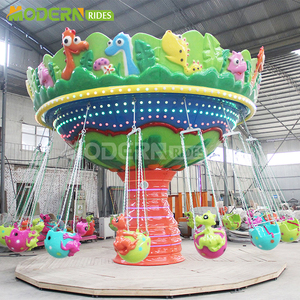 Nueva atracción de diseño para parques de diversiones infantiles, para niños y adultos, columpio giratorio, sillas voladoras en venta - Product Image 4