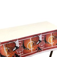 Vente chaude Basket-ball Thème Fête Assiette En Papier Serviettes Tasses Ensemble Décor Décorations pour La Fête De L'école