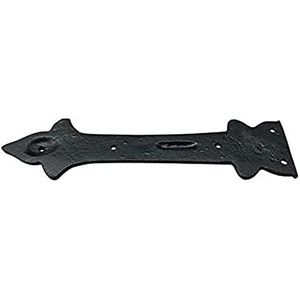 Coshik Exports - Juego de 12 Bisagras de Hierro Fundido Antiguo de 6.5 Pulgadas, Color Negro Mate Rústico, para Montaje en Puerta - Product Image 3
