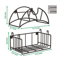 DongGuan ANA Porte-tuyau d'arrosage Pipe à eau Organisateur rack de stockage avec rangement d'outils
