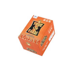 Jeu de cartes de questions <span class=keywords><strong>coquines</strong></span> parlantes avec impression personnalisée du fabricant, avec insert en papier et boîte supérieure et inférieure - Product Image 5
