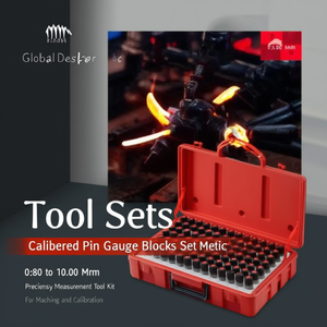 Jeu de blocs de calibrage métriques de 0,80 à 10,00 mm, kit d'outils de mesure de précision pour l'usinage et le calibrage - Product Image 3