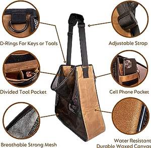 Free sample Harvest Apple Picking Bag - <b>Waterproof</b> 600D Fruit <b>Storage</b> Apron Pouch for Outdoor Orchard, Farm, <b>Garden</b>, Heavy Duty - Product Image 5