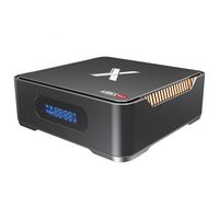 Vente en gros d'usine A95X Max 2.4G 5g Double WiFi Android 8.1 Boîtier TV S905X2 4 Go 64 Go HD Câble TV Décodeur avec enregistrement vidéo