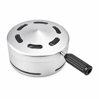Offres Spéciales : Accessoires pour Chicha – Dispositif de Gestion de la Chaleur pour Chicha, Support à Charbon en Alliage d'Aluminium pour Chicha
