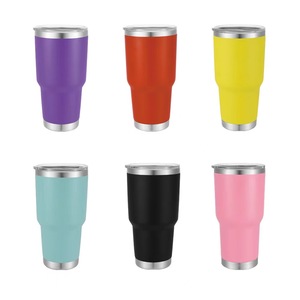 Bouteille d'eau réutilisable termos voyage tasses à café gobelets vente en gros en vrac tasses en acier inoxydable thermique verres flacon pour enfants - Product Image 4