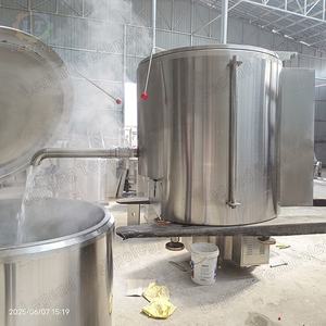 Marmite de Cuisson Industrielle Commerciale Triphasée 60-600L 5000W+ 380-480V, Facile à Utiliser, Garantie 3 Ans - Product Image 5