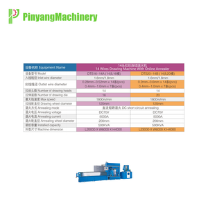 Machine de <span class=keywords><strong>recuit</strong></span> et d'étirage de fils en ligne multi-fils <span class=keywords><strong>8</strong></span>/16 fils <span class=keywords><strong>Cuivre</strong></span>/Aluminium 380V 320KVA Moteur Marque Wiremac Facile à utiliser Garantie 1 an - Product Image 4