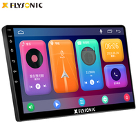 Flysonic-reproductor de DVD MP5 de 10,1 pulgadas para coche, con amplificador TDA-7388IC SW, Control del envejecimiento, Control de calidad y pruebas de QA