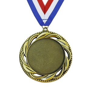 เหรียญรางวัลกีฬาโลหะเปล่าสีทองขายส่ง - Product Image 5