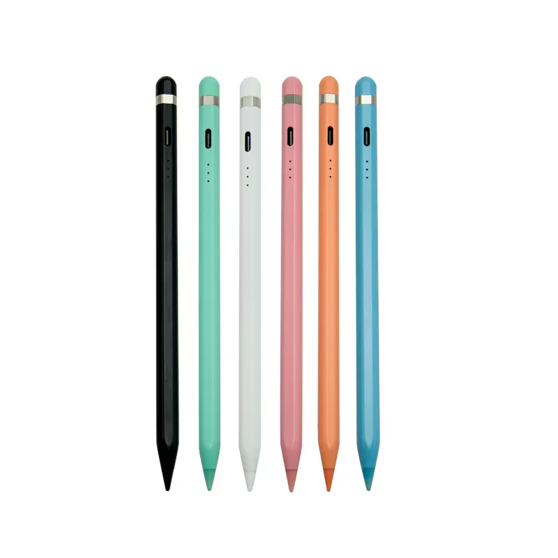 Pena magnetik untuk Apple pensil generasi ke-2 untuk Ipad Pro Air, pena gambar kapasitif pensil Stylus aktif untuk Iphone pensil