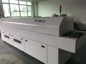 SMT 3/4/ 6/8 10 bölgeleri reflow fırın kurşunsuz sıcak hava reflow fırın