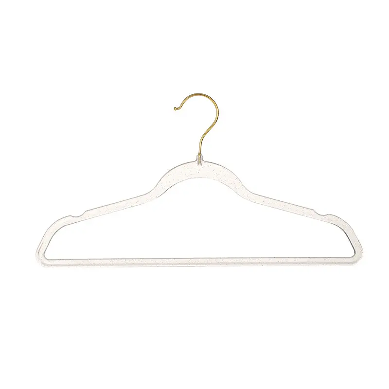 HYB OEM rak pengeringan INS Style Clear Acrylic Plastic Hangers for Cloths