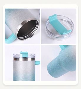 Vaso Térmico de Acero Inoxidable de 40 oz con Asa, Personalizado con Impresión por Sublimación, en Stock, Superventas - Product Image 3