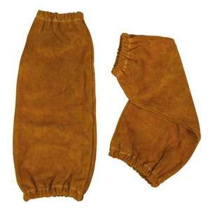 KS <b>TOOLS</b> - 985.7022 <b>Leather</b> sleeves, light brown (2 pcs) - EAN 4042146544945 WELDING - Product Image 1