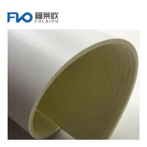 Fabricante de correia transportadora plana de PVC / PU de qualidade alimentar branca de alta qualidade e grande venda na China