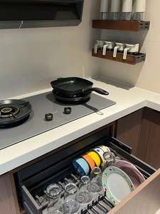 Fabricación Personalizada de Alta Calidad, Isla Modular para Cocina, Mesa de Madera Maciza, Gabinetes, Juego de Muebles de Cocina - Product Image 6