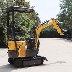 Mini-excavatrice sur chenilles à moteur diesel, fonctionnelles et automatiques, pour tranchées et canaux, avec moteur CE à couple élevé, directement de l'usine chinoise. - Product Image 3