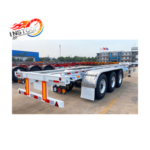 <strong>3</strong> Axle 40 ft Side Lift <strong>Container</strong> Self <strong>Loading</strong> <strong>Container</strong> Trailer Truck, 20 ft Skeleton <strong>Container</strong> Side Lift - Product Image 4