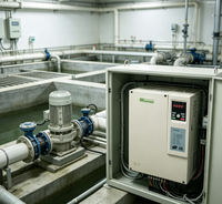 Variateur de fréquence (VFD) pour pompe à eau 30kW 40kW, triphasé, haute efficacité, haute puissance, pour pompage agricole