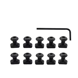 Kit combiné d'écrous et de vis M4M5 de qualité supérieure avec écrous de type pour l'assemblage d'équipements de plein air, ensemble de quincaillerie en acier durable - Product Image 4