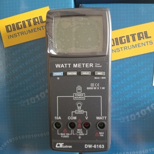 Compteur de puissance numérique monophasé DW-6163 True RMS avec testeur de facteur de puissance PF et interface USB - Product Image 3