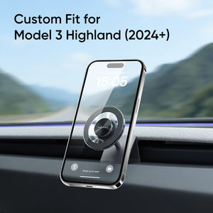 ขายดี! ที่ยึดโทรศัพท์แม่เหล็กใส <span class=keywords><strong>Tesla</strong></span> แบบซ่อนได้ สำหรับรถยนต์ รุ่น 3 และ รุ่น Y <span class=keywords><strong>ราคา</strong></span>โรงงาน OEM - Product Image 5
