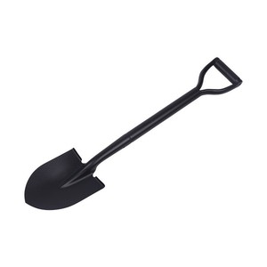 Carbon Steel Integrated Shovel LS206 D-Grip Scoop Blade Outdoor Camping Mountaineering Snow Removal <b>Tool</b> - Product Image 1