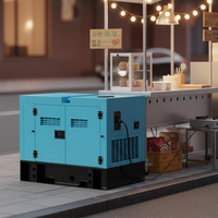 Generador diésel portátil de 10kva 15kva 20kva 25kva 30kw 50kva con motor Perkins, móvil, al mejor precio