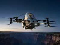 Пилотируемый летающий мотоцикл-вертолет (EVTOL) с карбоновым корпусом, вертикальным взлетом и посадкой, для продажи по всему миру