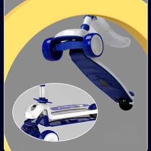 Scooter de Tres Ruedas para Niños de 1 a 12 Años, Material Plástico Antideslizante, para Niños y Niñas - Product Image 4