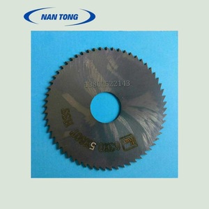 ใบมีดเหล็กหนานทง 63x0.9x60 ฟัน สำหรับเครื่องพิมพ์และอุปกรณ์พับกระดาษ - Product Image 1