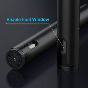 Gran oferta, accesorios baratos para fumar, encendedores de cigarrillos, encendedor de cigarros recargable de butano a prueba de viento Jet Blue Flame - Product Image 3