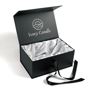 Cajas de Regalo de Cartón Negro al por Mayor, Logotipo Personalizado, Cierre Magnético, Laminación Brillante/Mate, Grabado en Relieve para Presentaciones Premium - Product Image 1